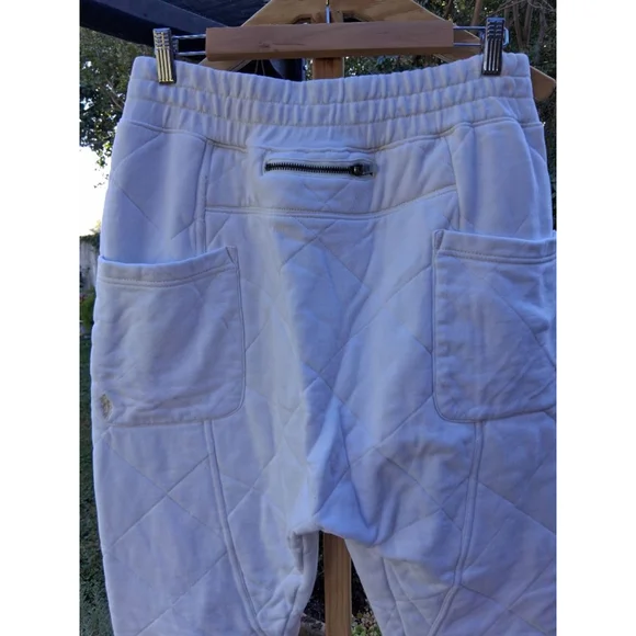 Free People FP Movement June Bug Quilted Joggers Pants Sz.M EUC - Picture 9 of 16